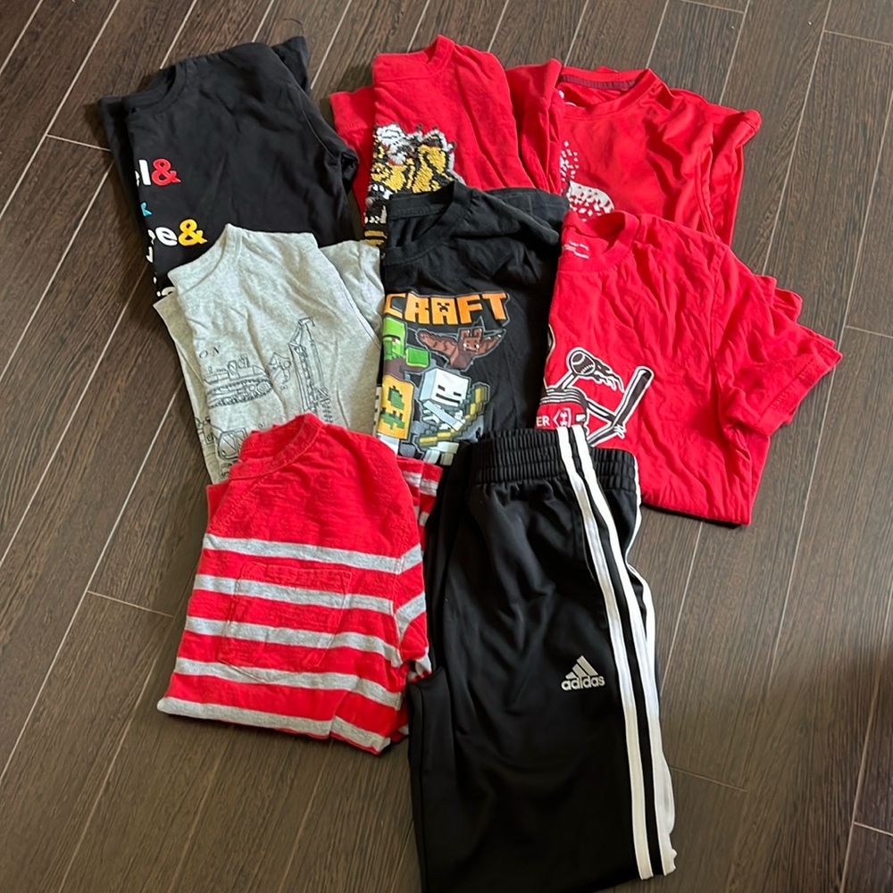 Bundle of boys clothes size 10-12